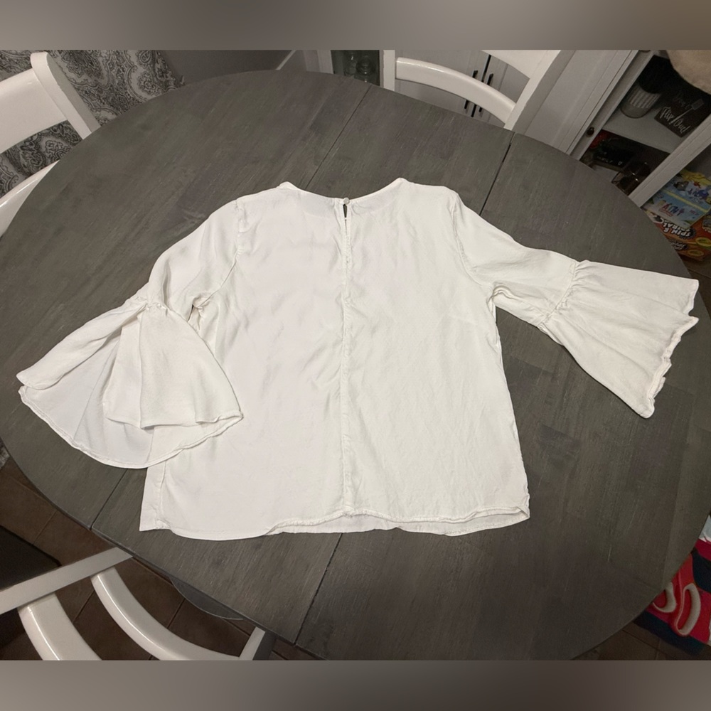 Boho White Women's Top